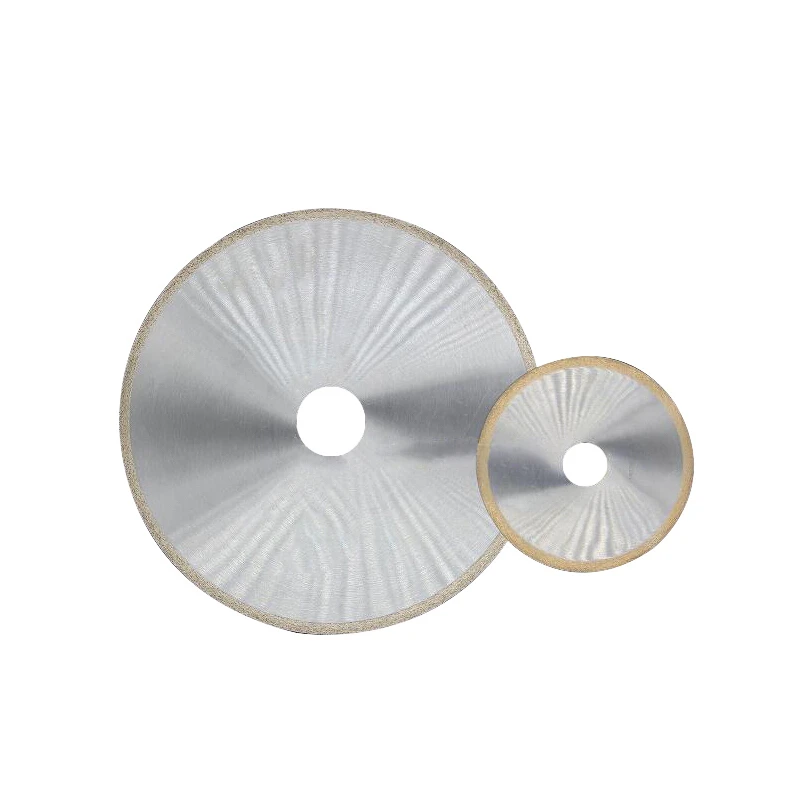 Super hard sharp  Ultra-thin glass jade cut disc Diamond edge sintered saw blade