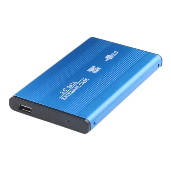 Оптовая продажа с фабрики USB 2 0 5 дюймовый ноутбук HDD SSD металлический корпус внешний мобильный жесткий диск для