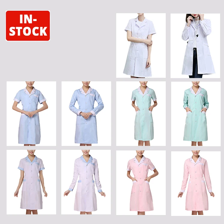 Quality Elegant Pharmacy Uniforms Medical Lab Coat Doctor Scrubs