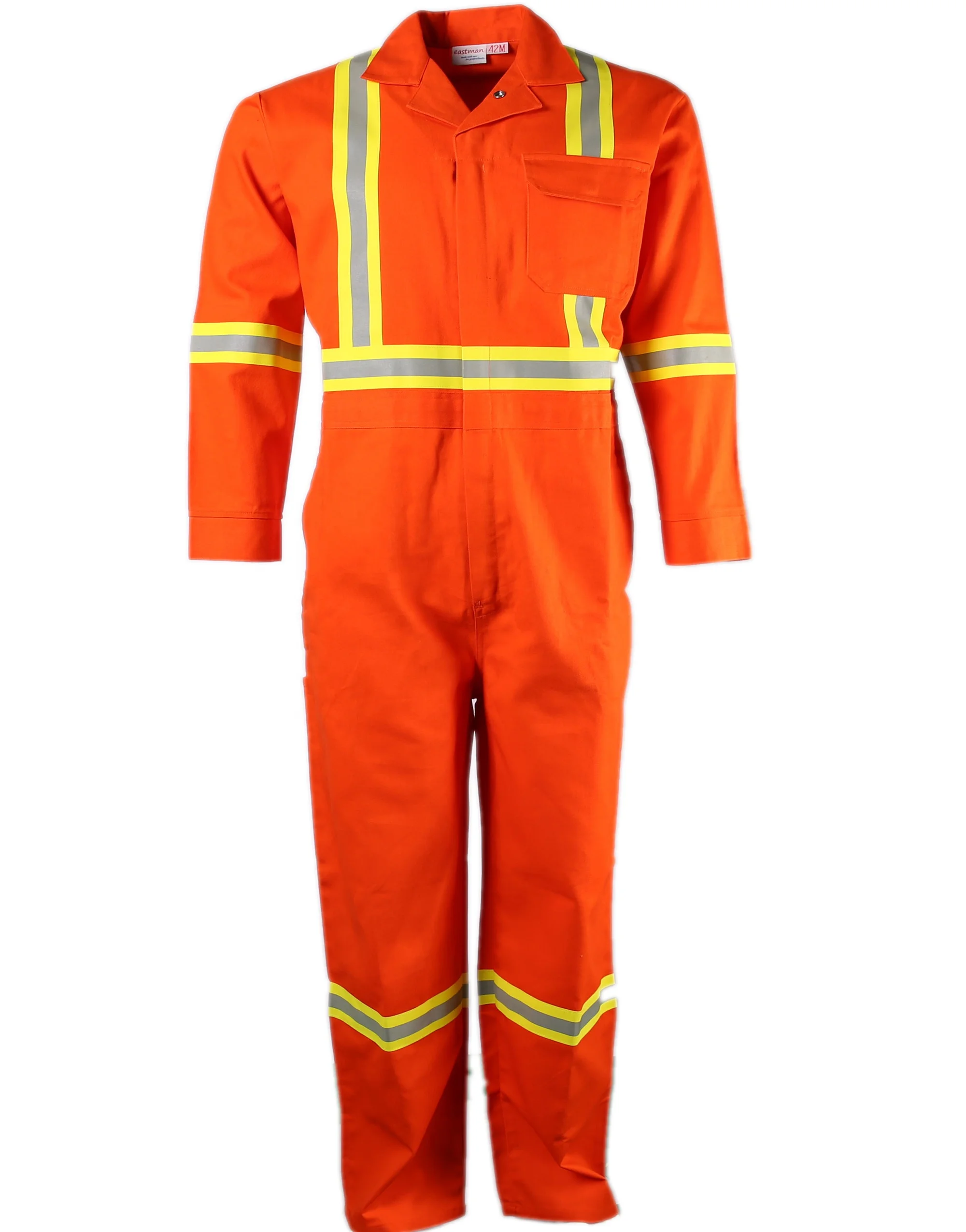 
Aramid IIIA/modacrylic protection reflector overall fire retardant workwear coverall 