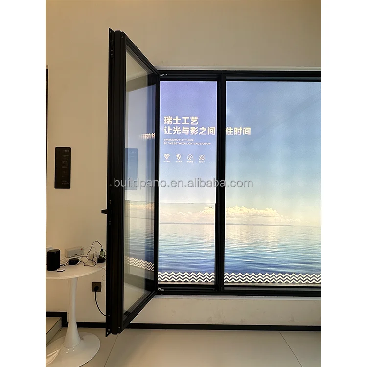 Bay Window Lowes double glazed window thermal break aluminum casement windows