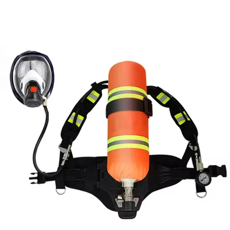 2024 Best performance carbon fiber aramid material light weight SCBA with CE for firemen
