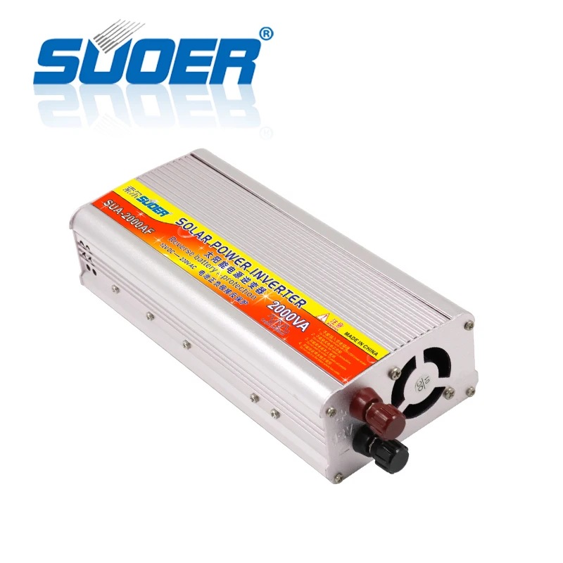 Suoer DC AC Inverter 2kw Solar Modified Power Inverter 12V 230V USB interface