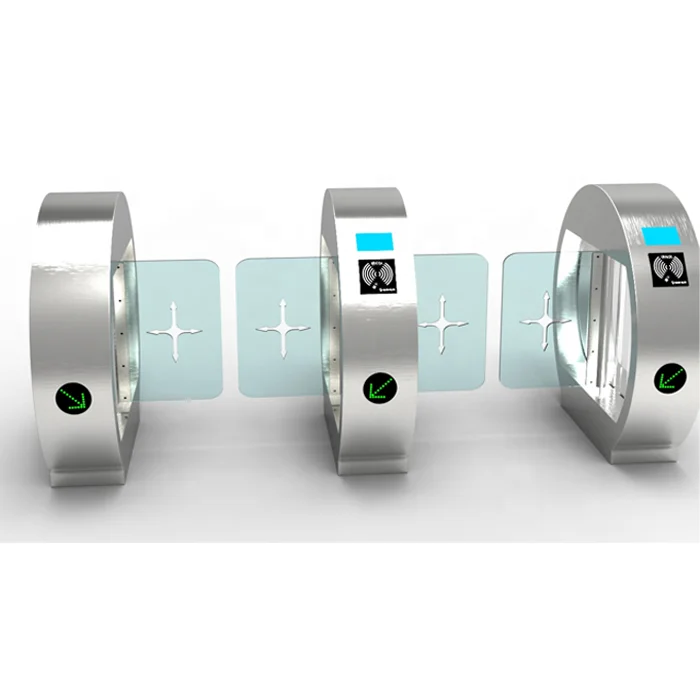 Top Manufacturer Recommends Fast Smart Turnstile Security Flexible Swing  Barrier Gates For Factory