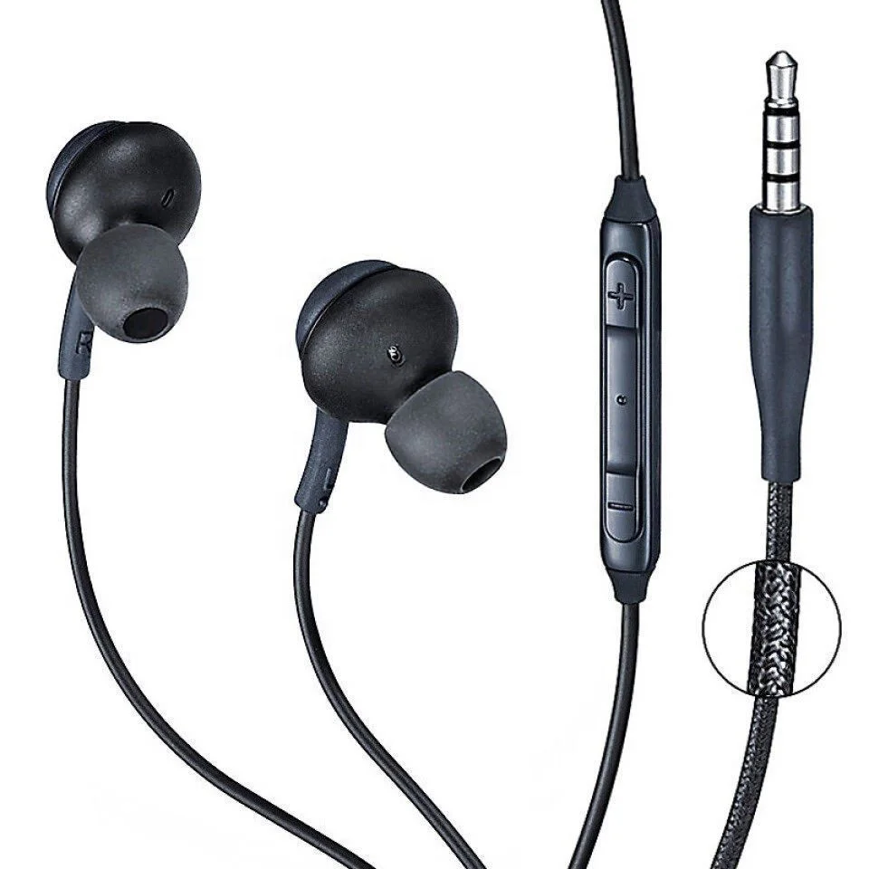 Amazon Hot Selling Headset 3.5mm Handsfree Earphone Wired Earbud Headphone With Microphone For Samsung S8 S9 S10