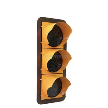 High Quality Plastic Full Screen Waterproof LED Traffic Light 300MM Traffic Warning Lights