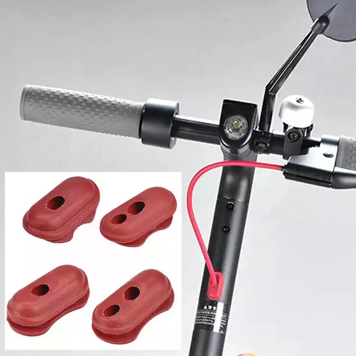 Monorim 4pcs Rubber Charge Port Cover  Rubber Plug For xiaomi M365/M365 Pro Pro2 Scooter Sleeve Part Scooter Accessories