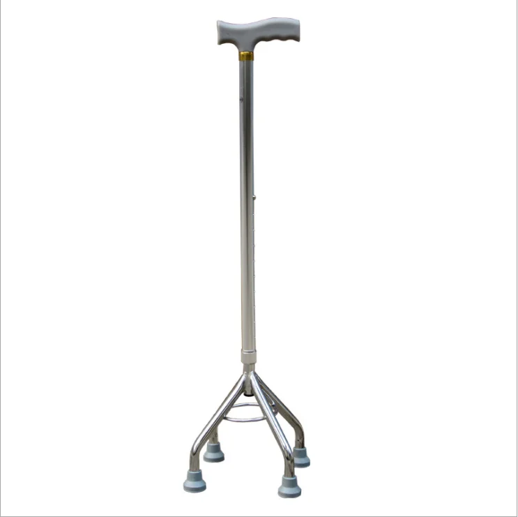 walking cane with small base for elder 4 leg Walking stick