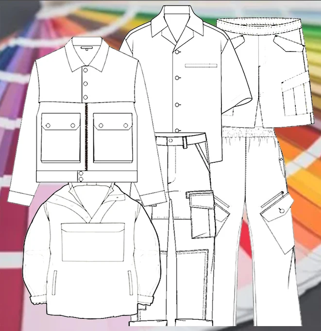 Custom Oem Heavy Weight Lined Workwear Cotton Shirt Patch Work Canvas Jacket Men Woven Varsity Jacket Snowboard Jacket Printed