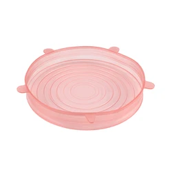 6 шт./упаковка, силиконовые растягивающиеся крышки