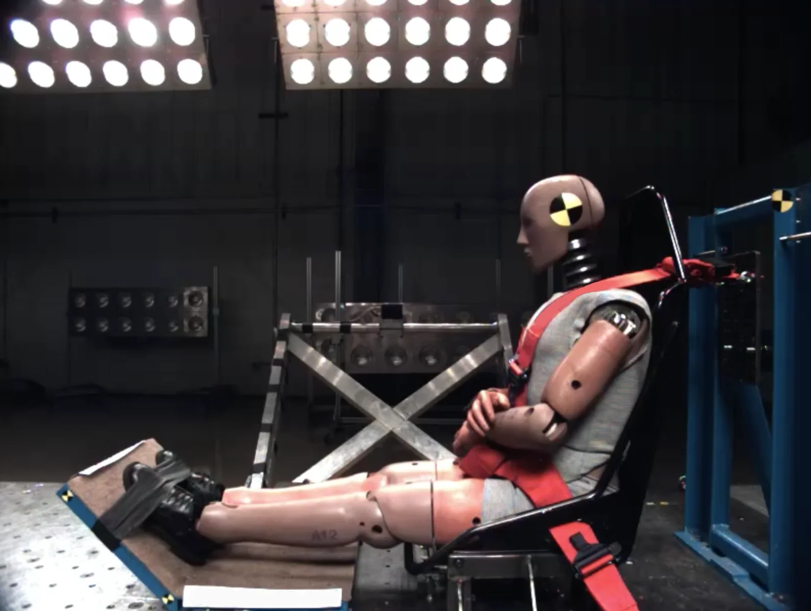 Auto Parts Racing 2 inch 4-Point Double Buckle Safety Seat Belt Harness Belt with New Steel Adjusters