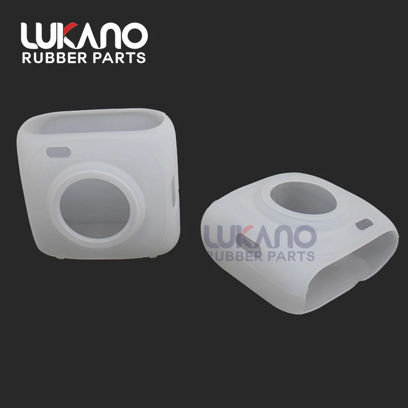 Friendly anti vibration custom silicone button case