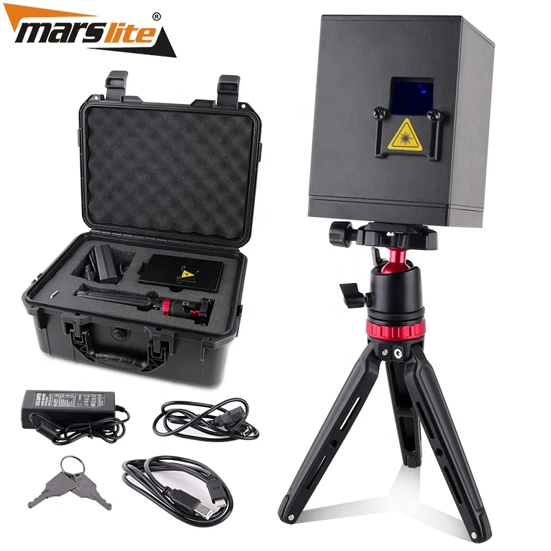 Marslite Wifi Laser Cube Projector 3W Animation Laser Projector Pro Wireless APP 3D Laser Cube Light