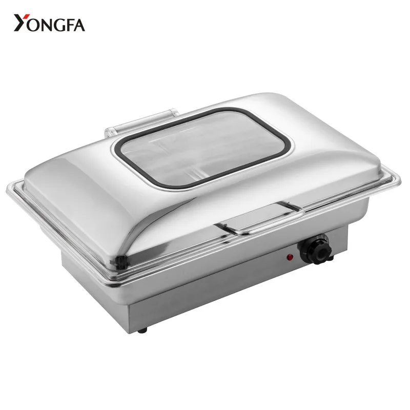  Quality Approved Stainless Steel Alcohol Heated Food Warmer Chafing Dish Catering