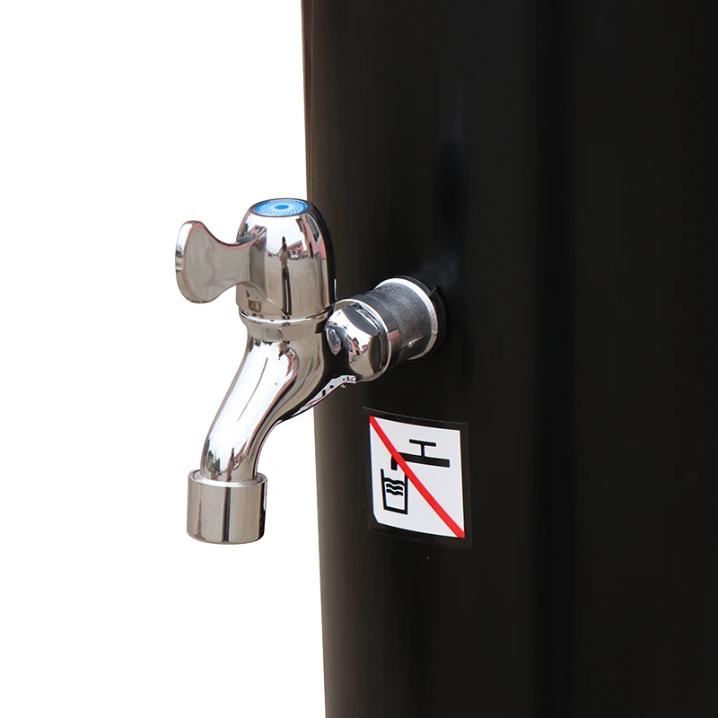 Hot selling freestanding outdoor shower garden solar shower outdoor rain shower head LY35L01