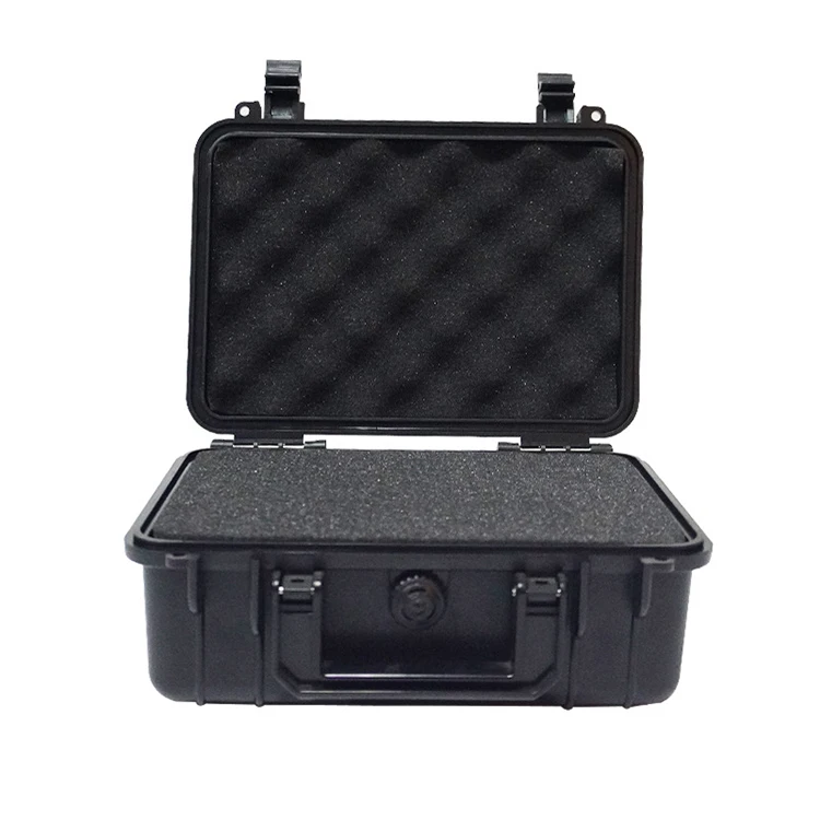 M2419 Custom Wholesale Waterproof Shockproof Ip67 Big Abs Hard Plastic Equipment Flight Case Black Safety Protection Storage Box