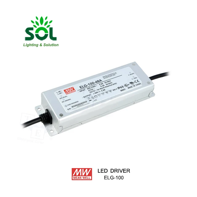 Meanwell ELG-100-48  3 in 1 Dimming 100W 48V Dimmable LED Driver