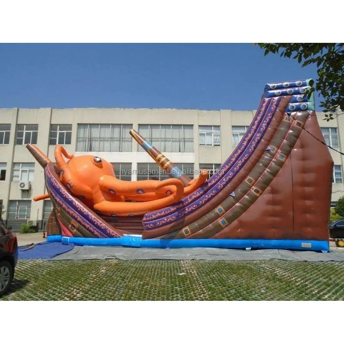 PVC Inflatable Pirate Ship Obstacle Course Slide Fun Castle Style Adventure Game for All Ages No Reviews yet