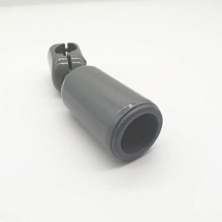 Die-casting Aluminum Alloy heavy duty suction cup holder for city bus interior handrail fixing