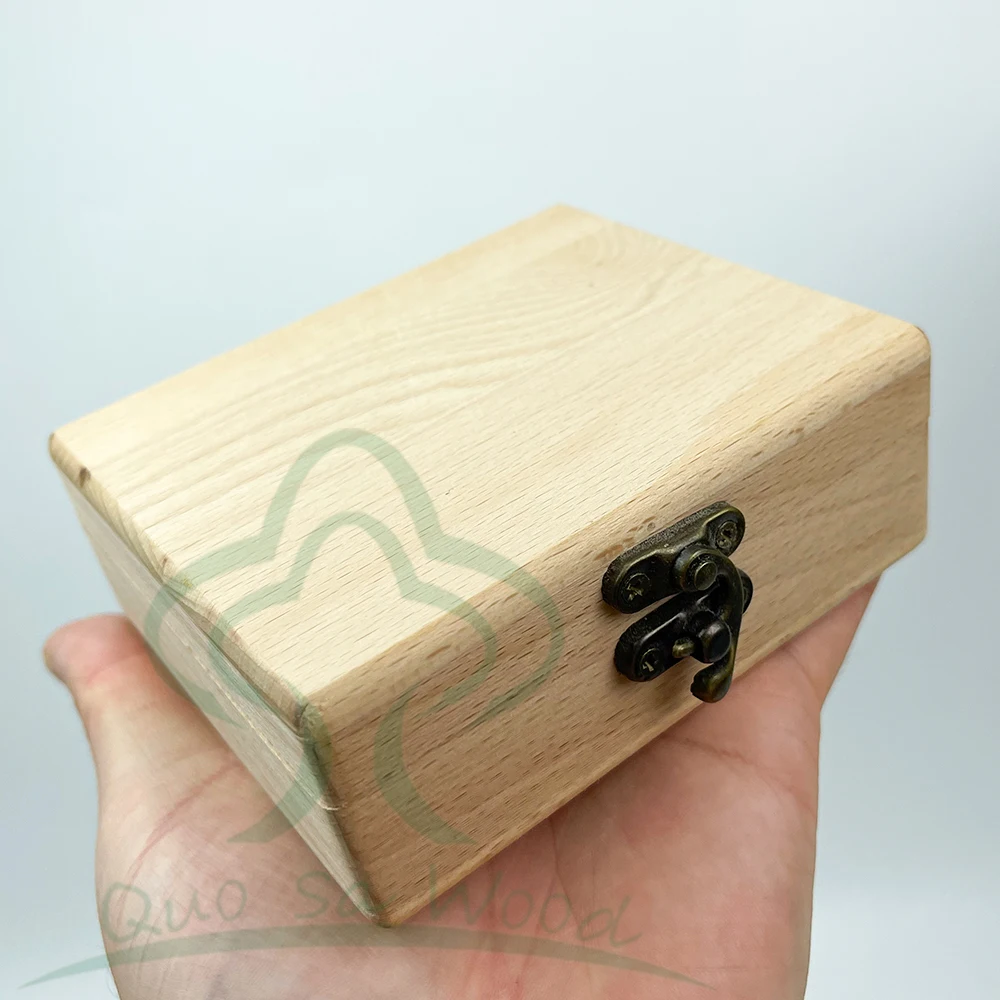 Custom Logo Wholesale Wood Laser Carving Gift Wooden Boxes For Multifunctional