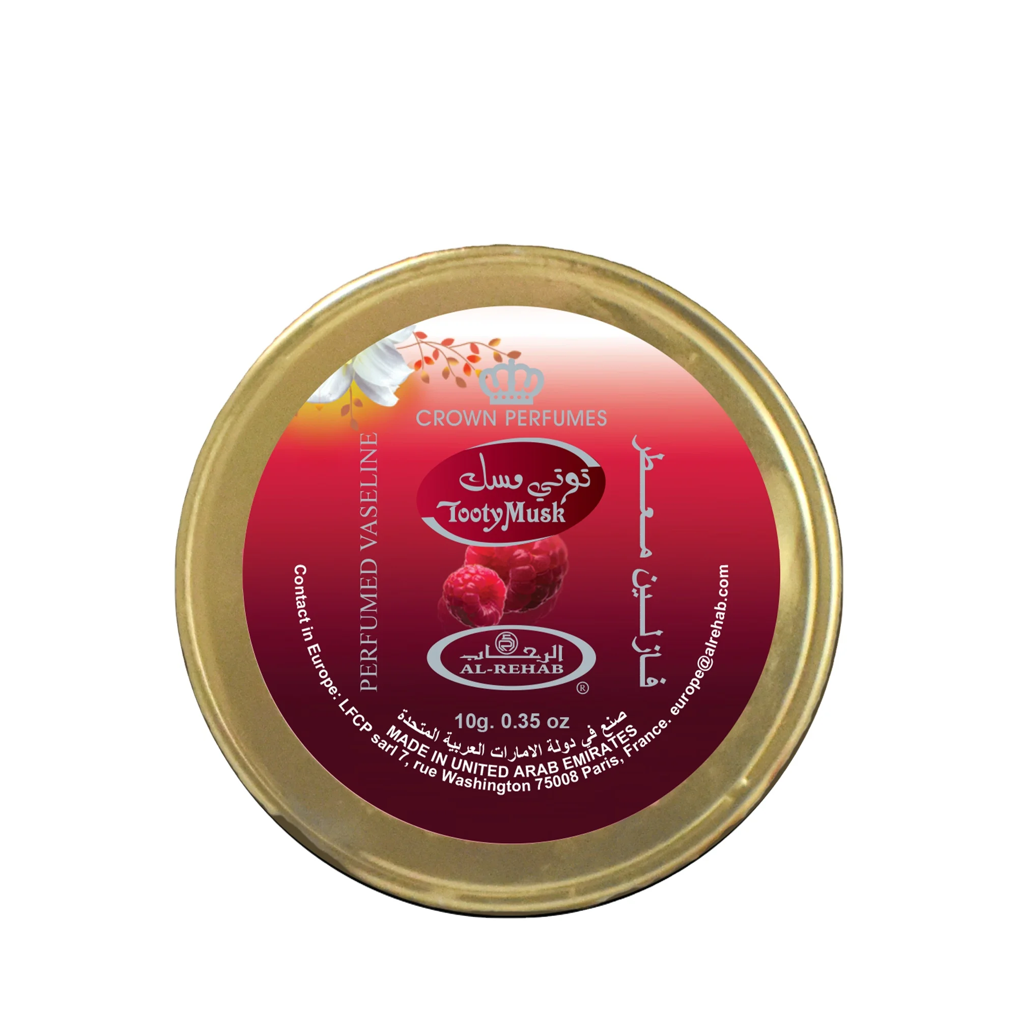 Парфюмированные вазелиновые духи TOOTY MUSK 10 gm Alrehab, долговечные Оптовые духи, сделанные в ОАЭ