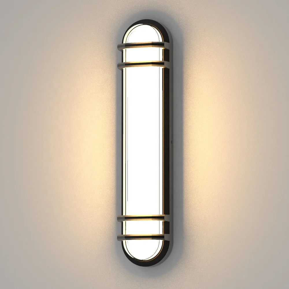 Outdoor Wall Lamps IP65 Waterproof Large Exterior Wall Lights for Residential Front Door Balcony Garden Aluminum LED 220V 80 85