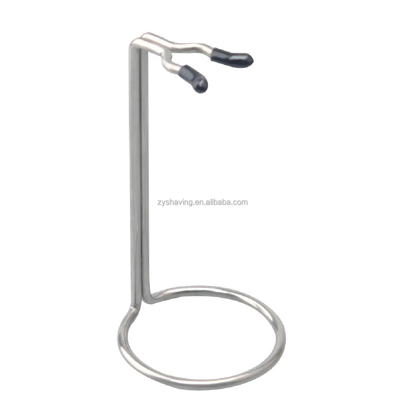 Single Razor Stand Stainless Steel DE Safety Razor Stand Shaving Art For Fun Classical Double-Edge Safety Razor Holder