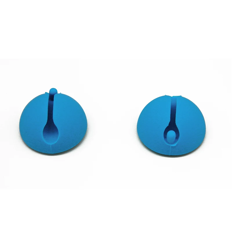 Hot Selling Desktop Cable Organizer Multipurpose Wire Cord Cable Tidy Holder Drop Clips Silicone Organizer Line Fixer Winder