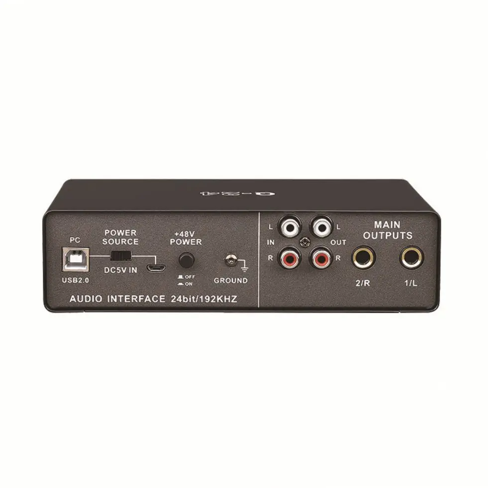 USB Audio Interface Sound Card Recording