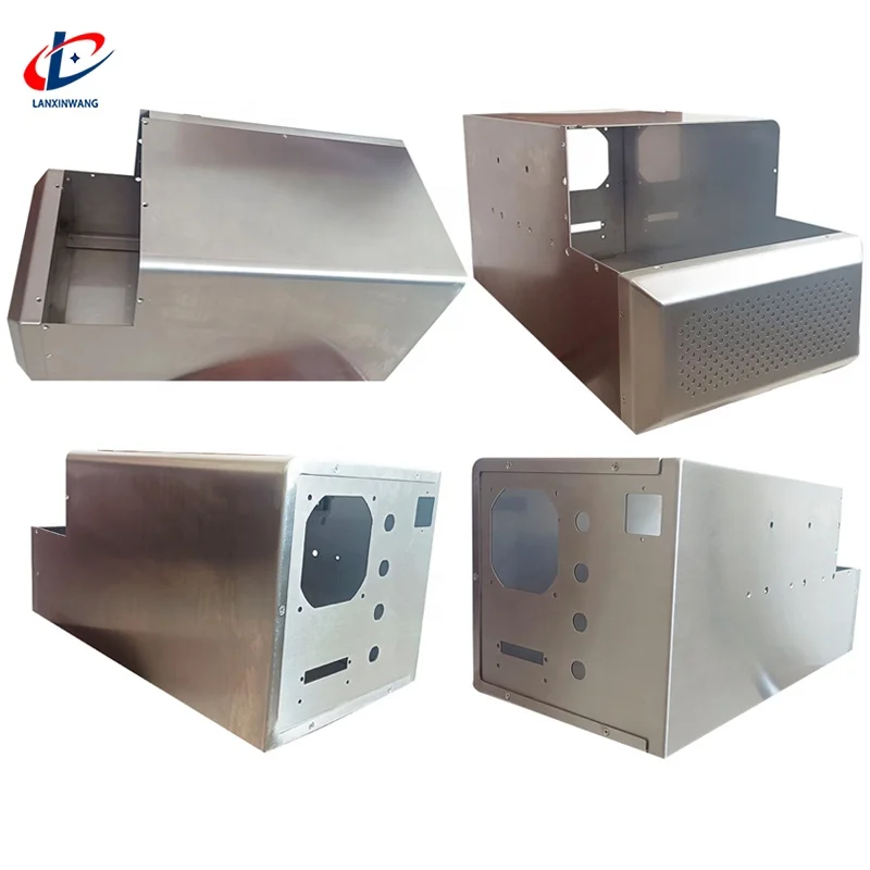 Chassis Shell Precision Sheet Metal Power Supply Shell Processing Customized Aluminum Plate Sheet Metal Laser Cutting Processing