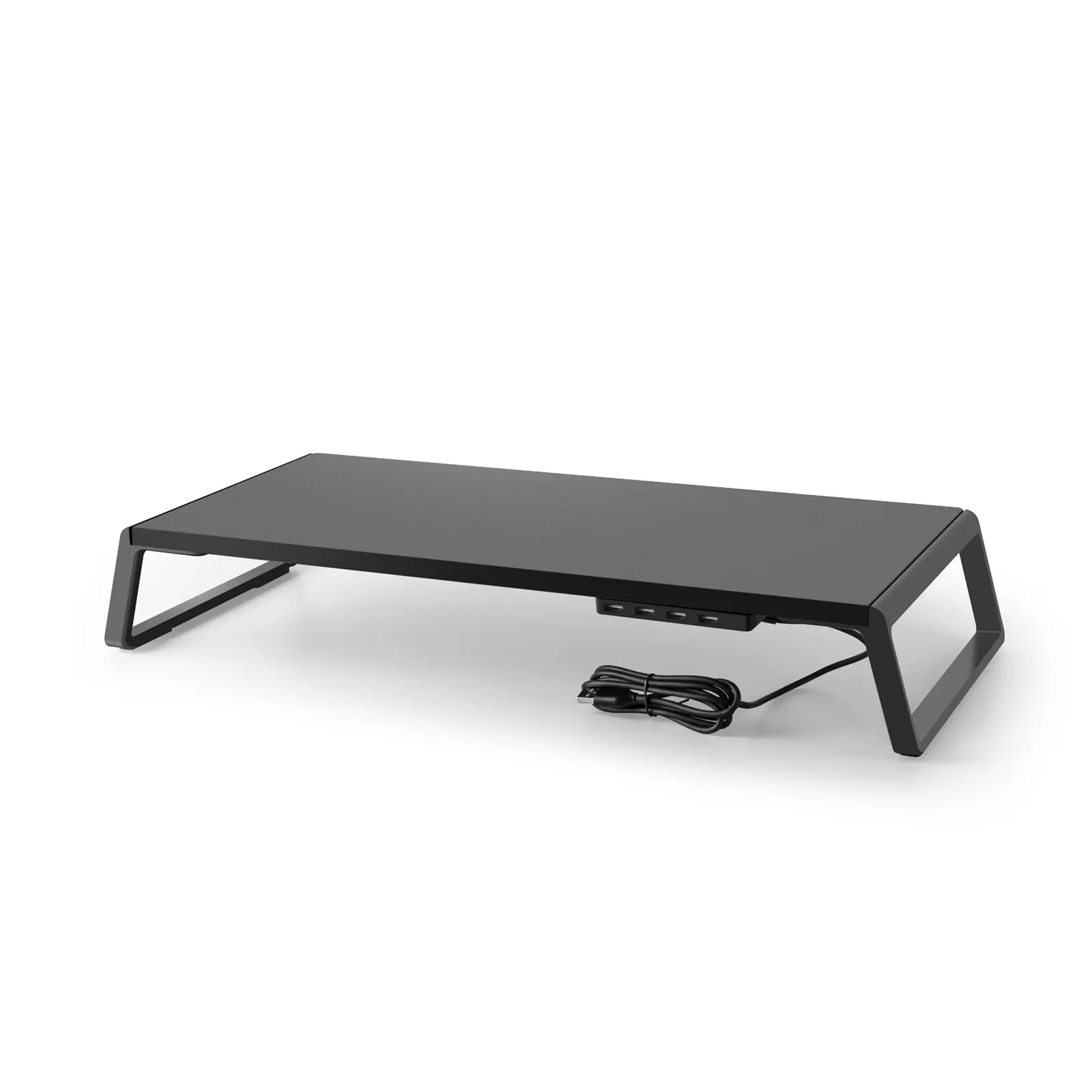 Upergo Space Saving Environmental Bamboo Monitor Laptop Riser Stand With USB