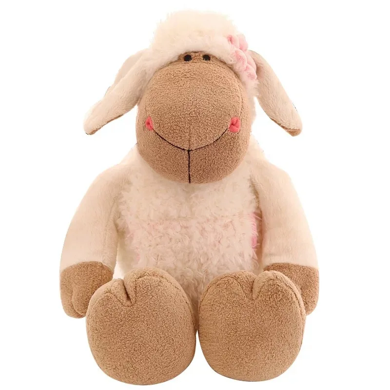 Soft Material  Plush Lamb Toys Wolf Skin Sheep Plush Toy Sleepy Sheep Doll Soft Toy