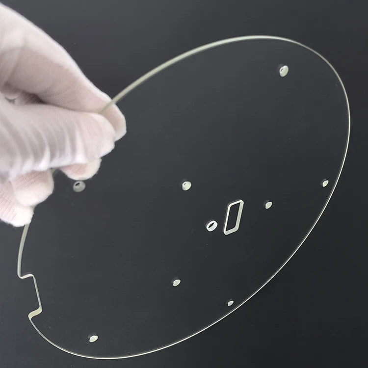 clear drilling borosilicate glass sheet tempered boro float glass sheet high temperature resistance