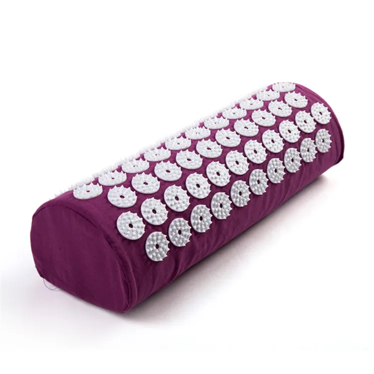 Pain Relief High Quality New Model And Pillow Set Purple Acupressure Massage Mat Plastics Spikes For Acupressure Mat
