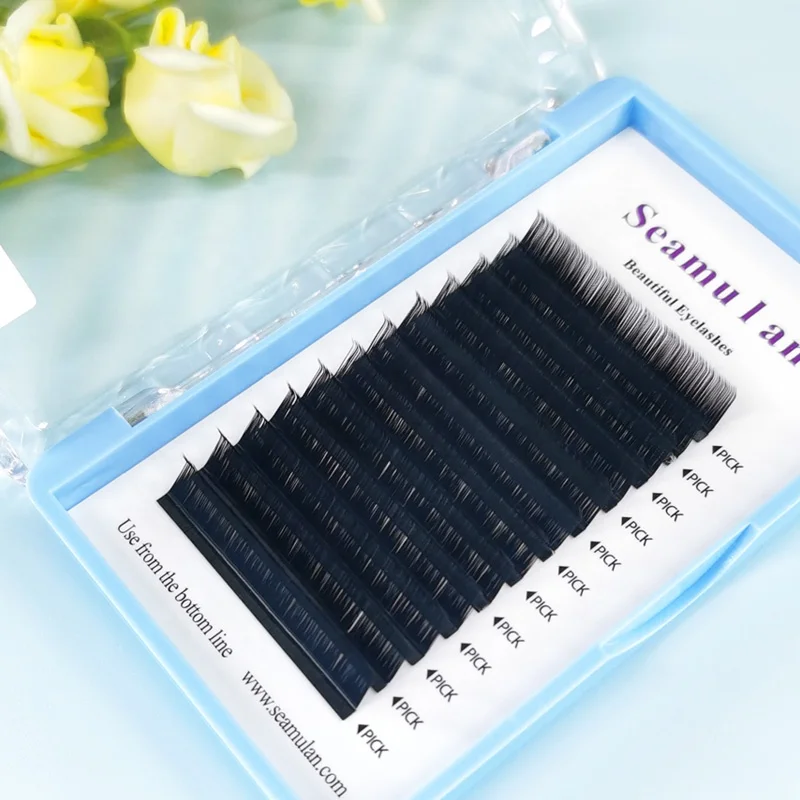 Fast delivery Black custom LOGO wholesale factory korea color wholesale eyelash
