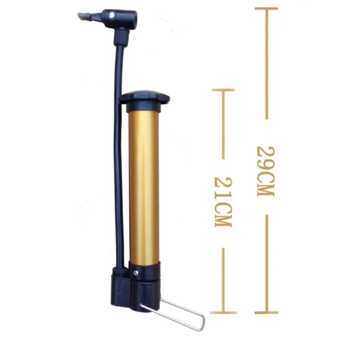 For ball air hand bike pump with inflation Needle bike accessory mini Bicycle Pump Floor pump