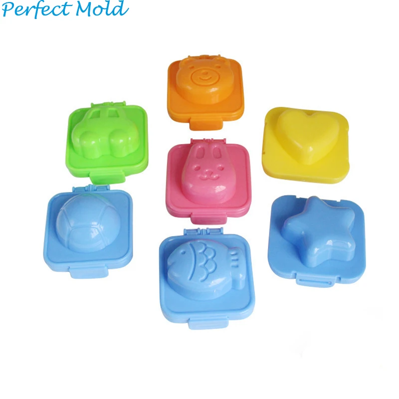 Stock bento nigiri rice maker mould custom logo plastic onigiri sushi mold