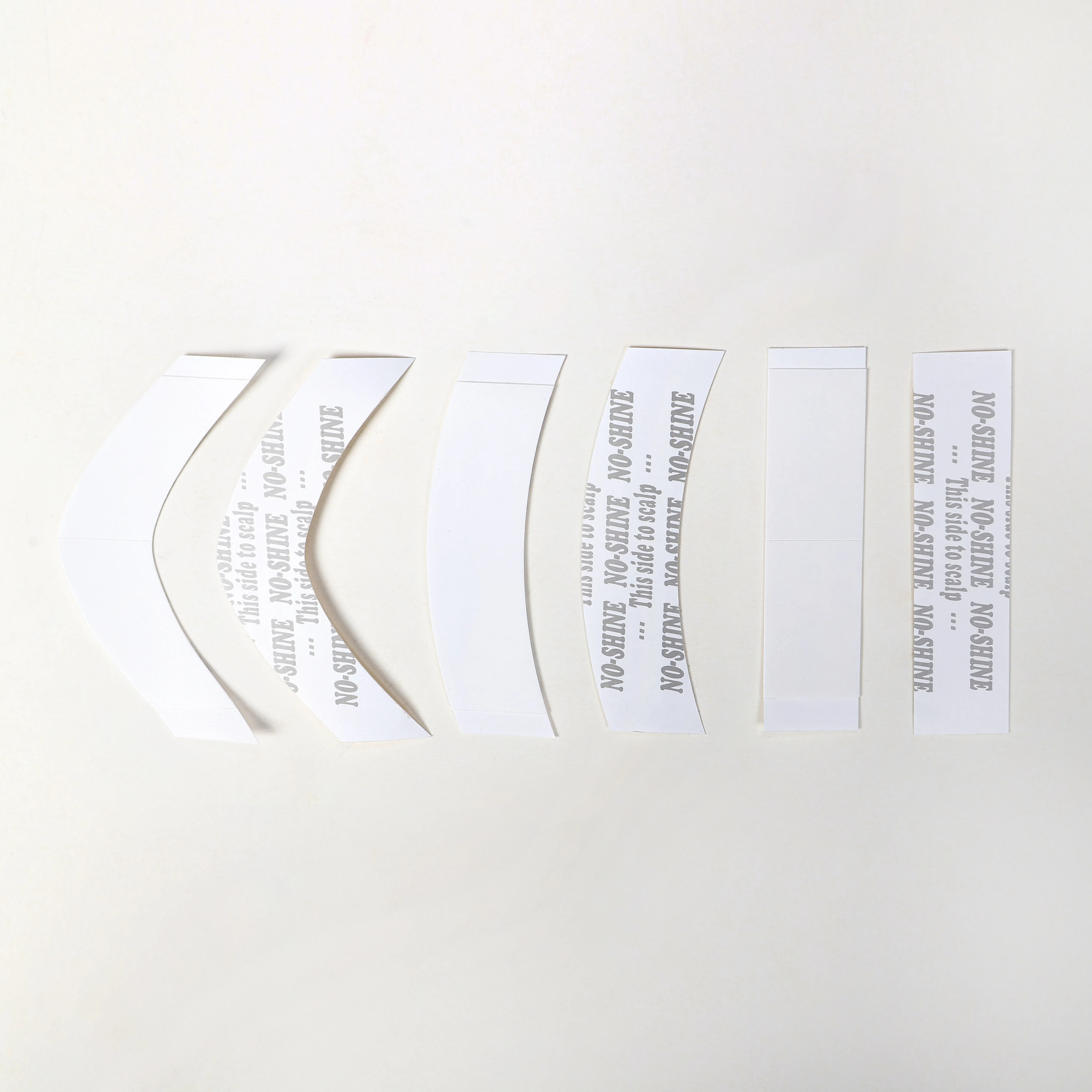 36pcs Walker No Shine Hair System Tape White Double Sided Adhesive Tape for Toupee Wig Hair Pieces