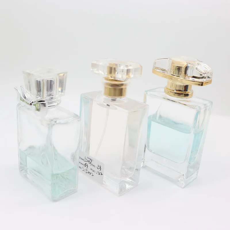 Customized Refillable Airless Pump New Style Cap Abs Women Atomizer 30ml Spray Glass Perfume Bottle