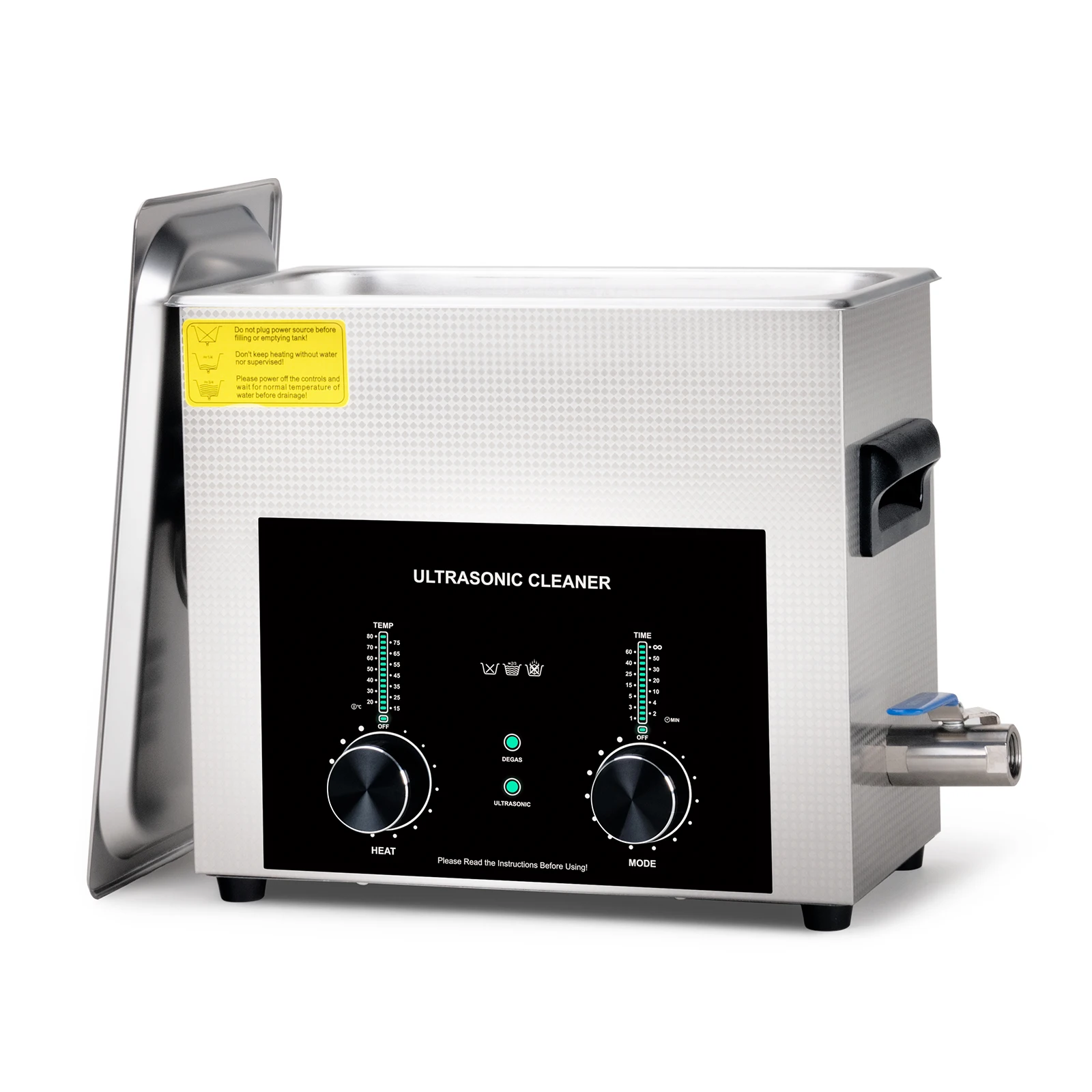 2024 новый дизайн умный механический Ультразвуковой очиститель 6 5 литр с функцией Дегазирования