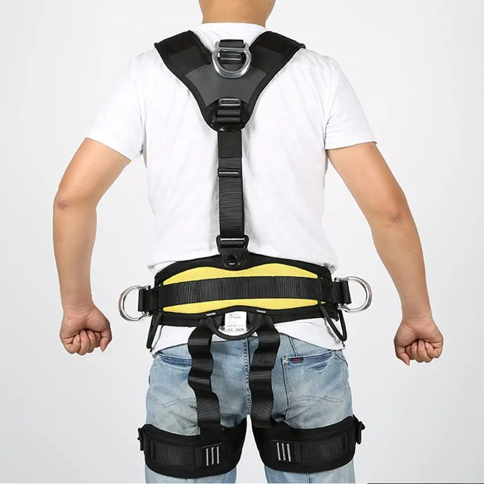 High Quality Full Body Climbing Safety Harness Safety Belt for High Altitude Construction Working