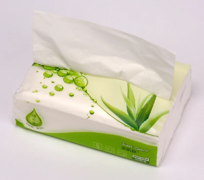 High Quality Factory Price Aloe Lotion Tissue Dermatological Tested Hypoallergenic pH balance Luxury Nose Soothing Tissues