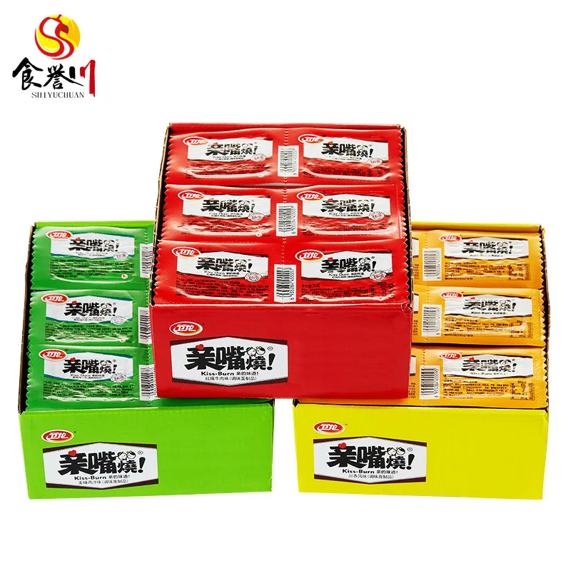Wei Long Chinese Children Favorite Spicy Strips Chili Snacks Wholesale Instant Foods
