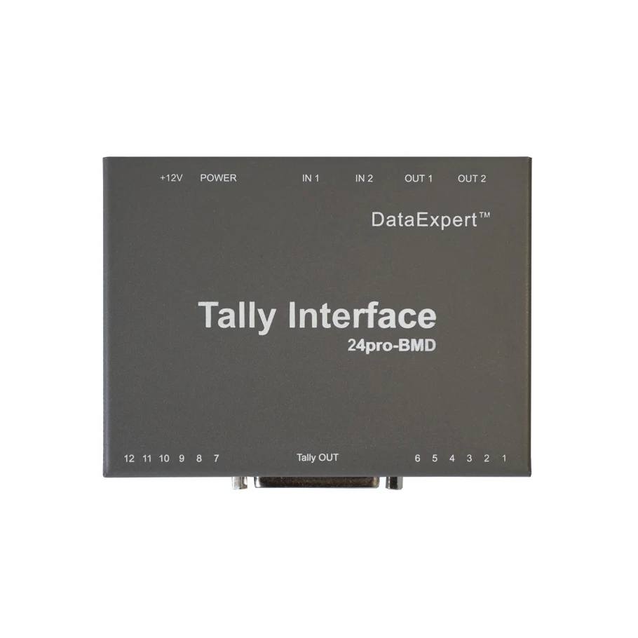 Низкая цена Высокое качество Профессиональный Точный 24pro профессиональный интерфейс Tally для камеры компании и режиссера