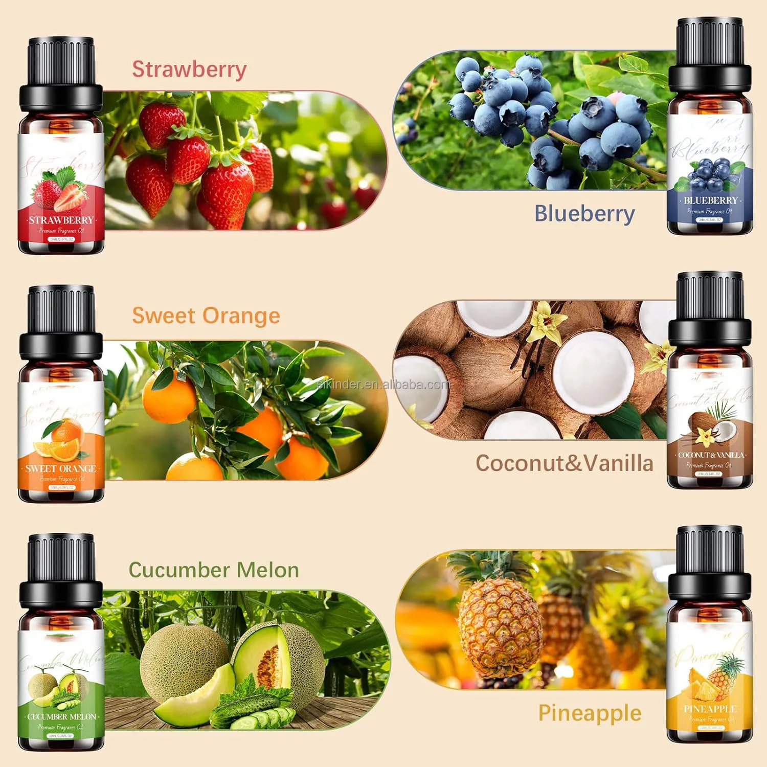 Fruit Aromatherapy Essential Oil
