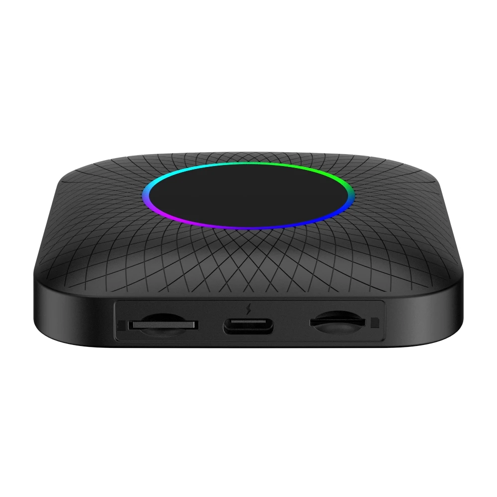 Tbox-led 4G SIM-карта carplay ai box android 13 4GB + 64GB Qualcomm QCM6225 чипсет 3 в 1 беспроводная автомобильная игровая Магическая коробка
