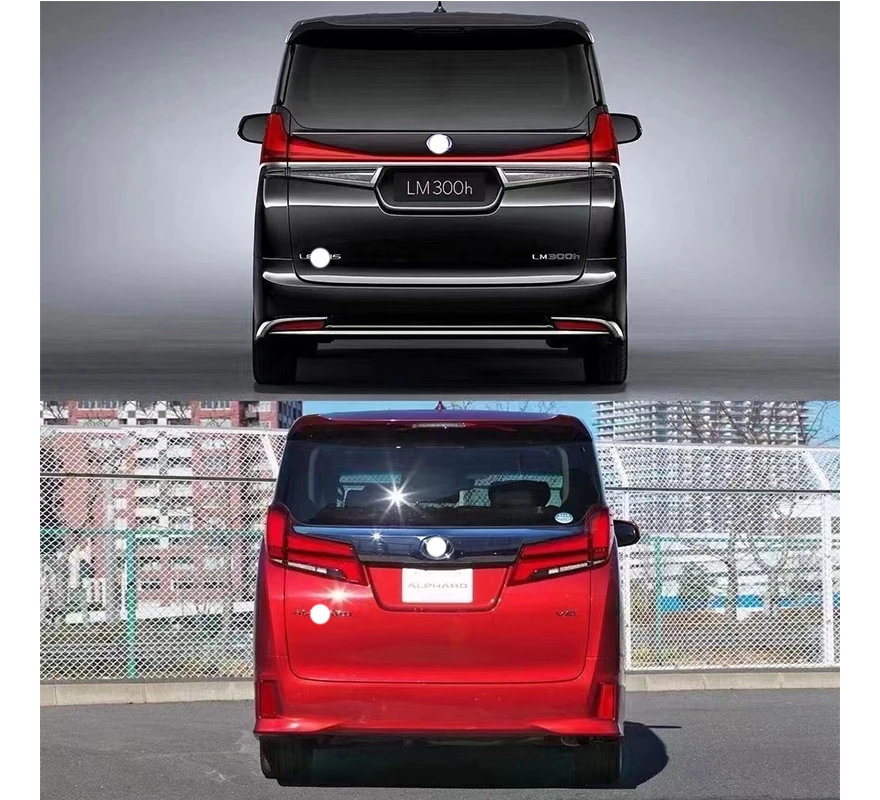 Full Conversion Tuning For Alphard Vellfire 2015-2022 upgrade LM 300h 350h 1:1 bodykit plug and play headlight bumper