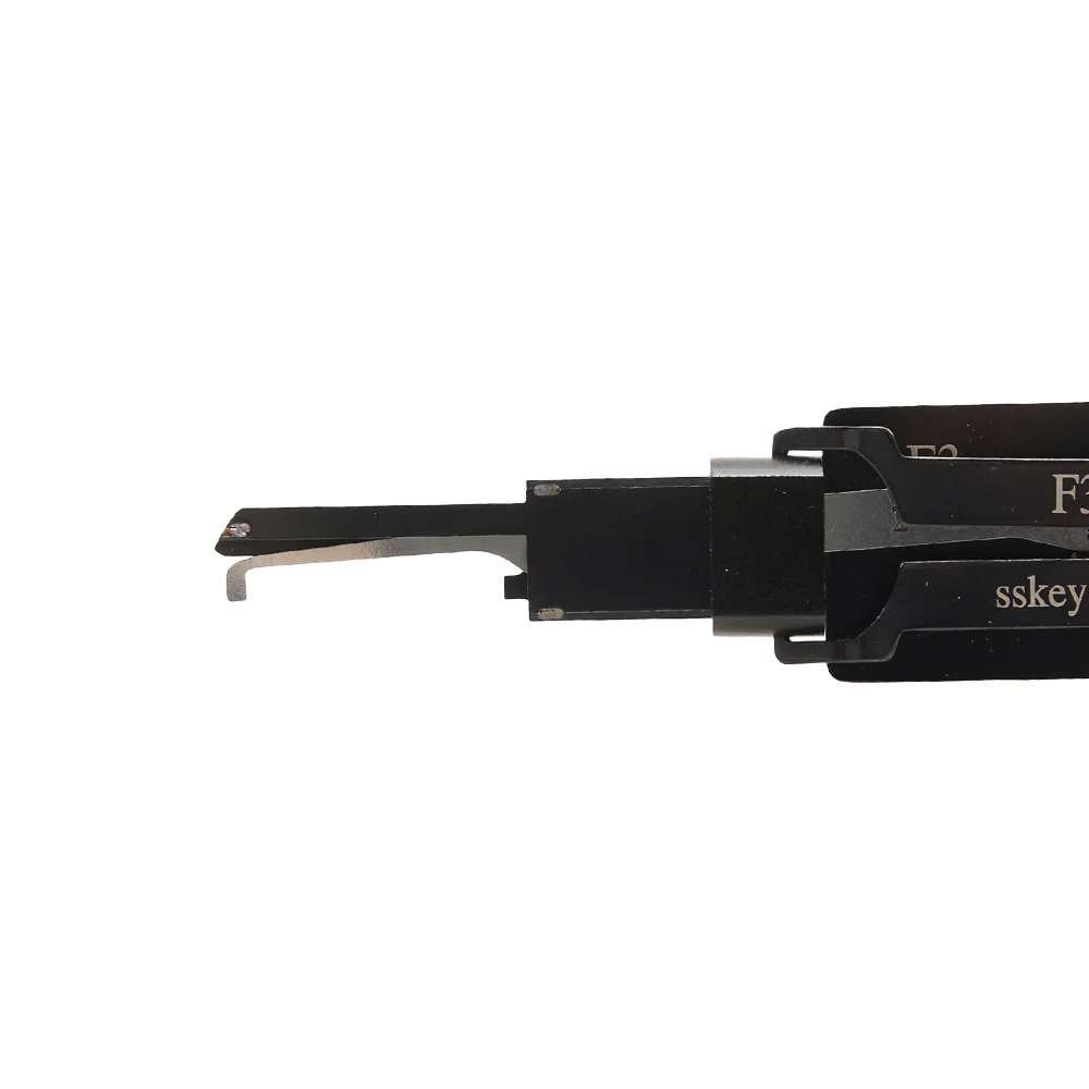 SS306 F3 Civil Residential Door 5-pin Lishi 2-in-1 Lock Pick Opener&Decoder Opening Tool Locksmith Supplies