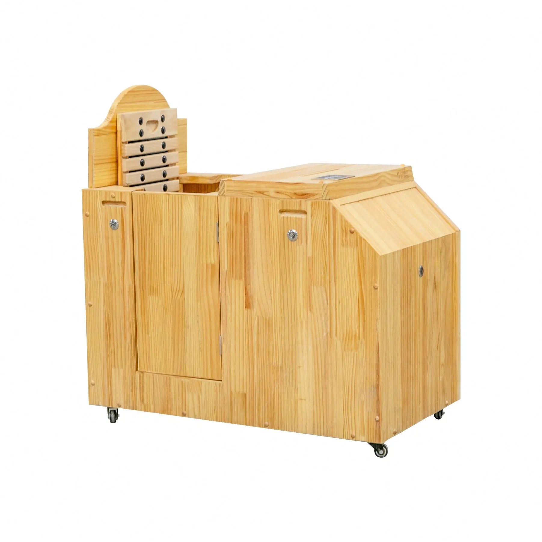 Sauna Room Waterproof Lcd Tv Panoramic Sunroof Barrel Sauna Room Mini Infared Sauna