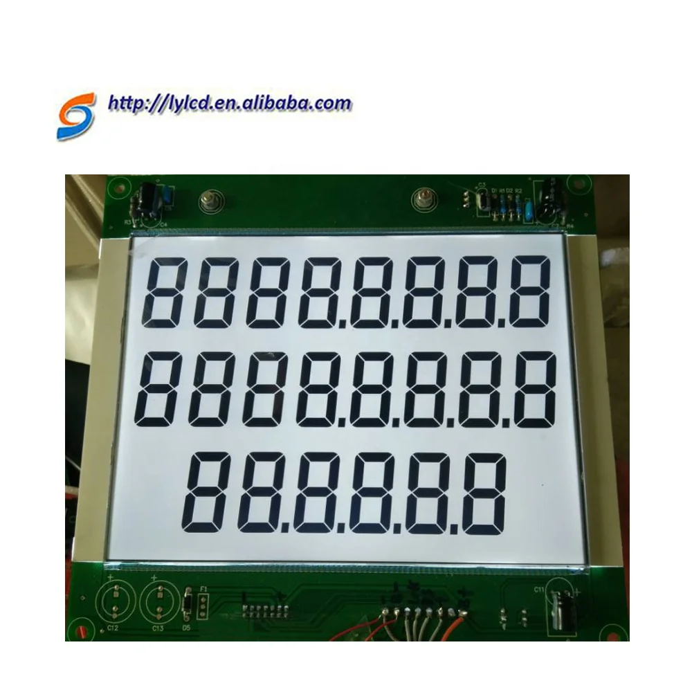 Custom 886 lcd display board for fuel dispenser